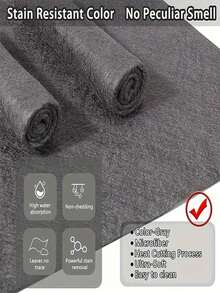 1pc Magic Ultra-Fine Microfiber Glass Cleaning Cloth, Thick High-Absorbent Fiber Cloth, No Streaks, Suitable For Cleaning Windows, Kitchen And Home - Multiple Styles - View 9