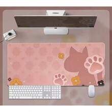 Genshin Pattern Game Mouse Pad Extra Large Mandrill Ganyu Walnut Two-Dimensional Computer Keyboard E-Sports Desk Mat - 23 - 查看 15
