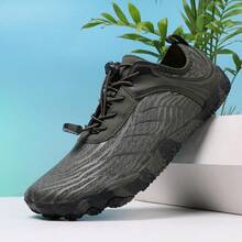 新款夏季休闲鞋，轻便舒适的男士沙滩/徒步鞋 - 軍綠色 - 查看 1