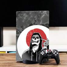 1 Bộ Miếng Dán Trang Trí In Hình Dành Cho Máy Chơi Game Phiên Bản Đĩa, Chống Trầy Xước, Chống Trượt, Thiết Kế Sáng Tạo (3 Miếng/Bộ) - Xem 2