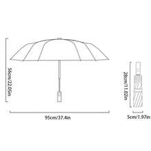 1 chiếc ô gấp gọn thời trang tối giản, 8 nan, bền bỉ, chống tia UV, vải 190T chống thấm nước, khung và cán bằng sắt, ô gấp gọn tiện dụng với tay cầm bằng nhựa tiện lợi. - Nhiều màu - Xem 11