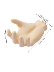 Creative Hand-Shaped Wall Hook, Waterproof & Moisture-Proof, Bathroom & Entryway Storage Organizer - Multicolor - View 6