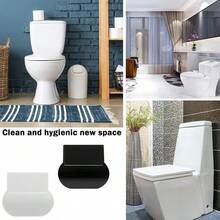 1/2/6pcs Toilet Seat Riser, 2pcs Self-Adhesive Toilet Lid Lifter, Stick-On Toilet Lid Handle Lift Tool For Office, Home, Hotel - Multicolor - View 10