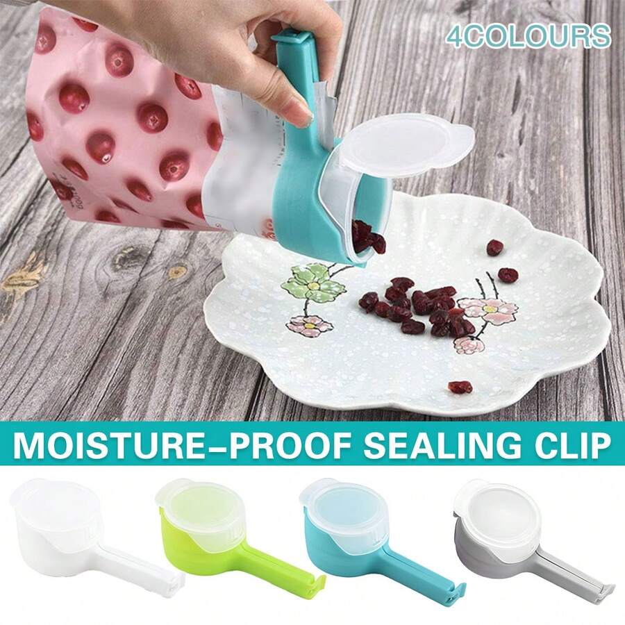 Aimall 4 PCS Food Freshness Sealing Clip Moisture Proof Airtight For Food Storage AU - 4pcs - View 1
