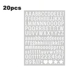 1500 张/10 张英文字母贴纸，防水装饰字母贴纸，适用于剪贴簿、卡片、笔记本、笔记本电脑、滑板、头盔，包含 1 个镊子（随机颜色） - 适用于贺卡、装饰日记本、剪贴簿 - 可用于马克杯、垃圾日记、笔记本、相框、礼品包装、信封、邮箱贴纸装饰 - 万圣节、圣诞节装饰贴纸 - 黑色 - 查看 21