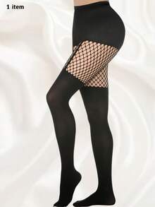 1/3 đôi quần tất nữ gợi cảm khoét lỗ, tất lưới xuyên thấu mùa xuân/hè, quần tất lưới thanh lịch phù hợp cho hộp đêm, tiệc tùng, cosplay. - Nhiều màu - Xem 14