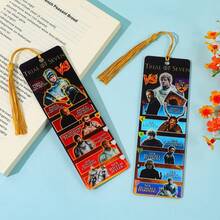 Fantasy And Cool Seven Kings Trial Novel Derivative Fan Acrylic Bookmark, Dragon Clan Blood Duel Design Reading Mark Game Fans Gift, Book Fans/Students/Youth Novel Enthusiasts. - Multicolor - View 10