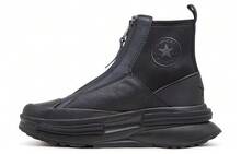 Converse Run Star Legacy Chelsea CX High Triple Black - A04697C New Size Unisex Shoes - 黑色 - 查看 2