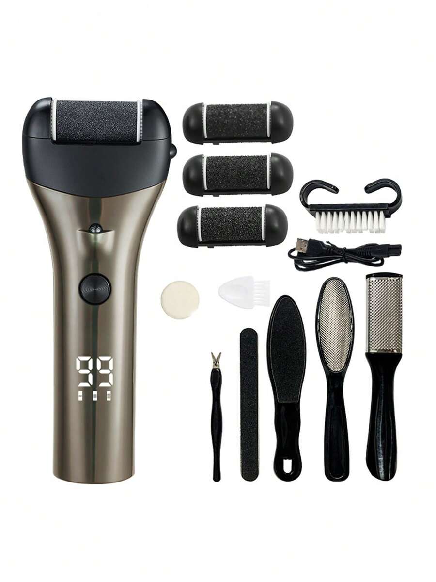 专业足部护理工具套装，电动磨脚器，去茧器