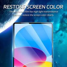 ZYONS Bộ 2 miếng dán màn hình cường lực HD cho máy tính bảng, tương thích với iPad 11 (2025) A16/Apple thế hệ thứ 11/11 inch (A16), hỗ trợ FaceID và Apple Pencil, chống trầy xước, độ nét cao, chống bám vân tay, dễ dàng lắp đặt, chống nổ, không bọt khí, tương thích với iPad Air 11/Pro/1/2/3/4/5/6/7/8/9/10/11 Gen/7.9/8/9.7/10.2/10.5/10.9/11 Inch/12.9/13/2016/2017/2018/2019/2020/2021/2022/2023/2024/2025/M2/M3/M4 - Trong sáng - Xem 3