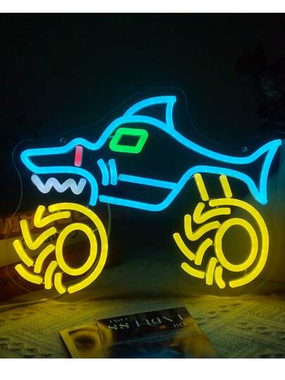 1 Biển đèn LED hình đại bàng trang trí tường, phòng chơi game và xe hơi, nguồn USB, có công tắc điều chỉnh độ sáng, lý tưởng cho phòng ngủ, phòng khách, sinh nhật, phòng chơi game, phòng giải trí và câu lạc bộ, món quà sinh nhật và lễ hội hoàn hảo.