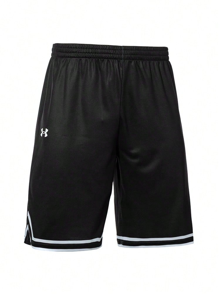 Under Armour 2026 夏季新款男女通用篮球训练运动健身透气短裤 - 黑色 - 查看 1