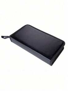 1PC 80pcs Portable Disc Storage Bag,CD/DVD Storage Organizer, Media Carrying Case,Blu Ray Disc Storage Bag Carry Case Holder Bag Leather Wallet Black Storage Ring Binder,CD Storage Car CD Bag Protective Cover Storage Bag,Large Capacity Hard Plastic DVD Case Portable Zipper Compact Disk Case / Holder Storage Disc For Car Home Travel - A - View 13
