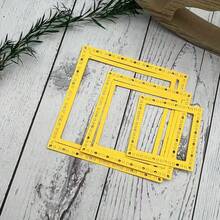 Lace Background Board Label Metal Cutting Mold, Card Making Set, Embossing Paper Mold Cutting Set, Scrapbooking Template And Engraving Supplies, Machine Template Making Materials - MC095 - View 2