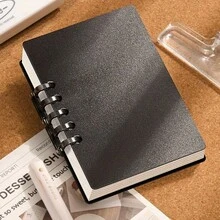 1/7 cuốn sổ tay bỏ túi di động, khổ A7, bìa rời, họa tiết hoạt hình/cầu vồng cổ điển, dùng để ghi chú, nhật ký, lập kế hoạch, đăng ký, sắp xếp văn phòng phẩm. - Nhiều màu - Xem 9
