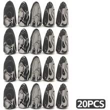 10/15/20个装火箭造型化妆海绵，黑白两色，适用于粉底和散粉，干湿两用，完美上妆。 - 彩色 - 查看 11