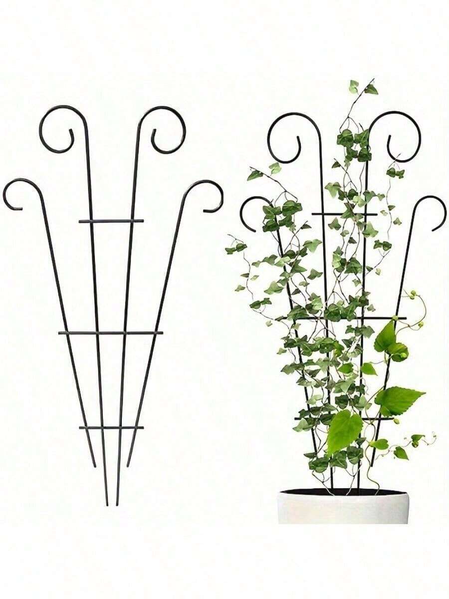 1 cái giá đỡ cây leo, giá đỡ cây trồng trong chậu, giá đỡ cây leo và giá đỡ cây xếp chồng, giá đỡ hoa chậu, giá đỡ hoa lan, hoa hồng, giá đỡ cây nhân tạo bằng nhựa. - Nhiều mẫu - Xem 1
