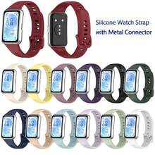 Breathable Soft Silicone Watch Band Strap Replacement For Huawei Band 11/11 Pro, Lightweight And Durable, Suitable For Daily Wear And Sports - one-size - View 2