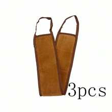 1. Auto Back Makeup Brush - Multifunctional Body Lotion Applicator With Hanging Strap, Reusable Sunscreen Lotion Applicator Tool, Portable Body Massage Tool - Brown - View 15