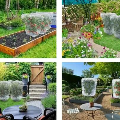 乡村户外花园的理想之选，3D立体防蚊，让您轻松享受无蚊乐趣。有效隔离蚊虫，尽享花园自然之美。可自由伸展，无死角防蚊，打造花园无蚊天堂。