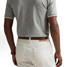 Polo Ralph Lauren Men's Classic Stretch Mesh Short Sleeve Polo With Embroidered Logo - Grey - View 5