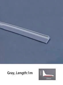 1m/3m Silicone Waterproof Strip, Flexible Waterproof Sealing Strip For Kitchen Countertop, Bathroom, Self-Adhesive Sink Splash Guard, Suitable For Shower Room/Bathroom/Kitchen, Main Use For Dry-Wet Separation, Anti-Mold Splash - Multicolor - View 14
