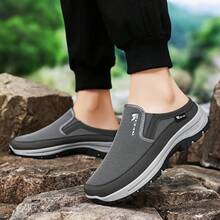 Nuevos zapatos casuales versátiles de fácil deslizamiento, zapatos deportivos y para exteriores cómodos, transpirables y sin olor - Gris - Ver 4