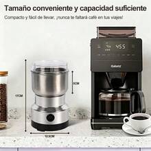 Molino Pulverizador Electrico De Cafe Hierbas Especias - Azul - Ver 7