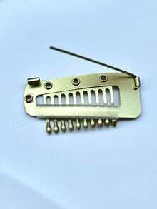 50PCS/20PCS/15PCS/10PCS/6PCS Hot Selling Clips Hat Veil Scarf Fixing Clips Wig Hairpiece Elastic BB Clips - Silver - View 6