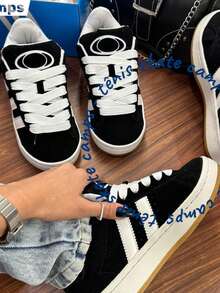 Women's Casual Stylish Men's Tennis Shoes With Flat Sole, Classic Traditional, Lightweight, Comfortable, Street Style - pto/cmps - 查看 1