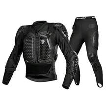 1 Motorcycle Armor Anti Fall And Anti-Collision Off-Road Riding Protective Gear Rider Elbow Protection Off-Road Riding Protective Armor Men's And Women's Outdoor Sports Equipment Rider Essential Rider Gift - Multicolor - View 2