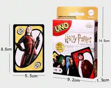 美泰UNO官方收藏版：风火轮、哈利波特和F1赛车主题卡牌游戏套装 - 每副112张牌，2-10人游戏，主题派对游戏，最佳家庭聚会伴侣 - 彩色 - 查看 6