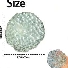 Handmade Pressure Stress Reliever Balls With Noisy Sound For Hands, Fun Gift For Both Men And Women - 1 藍色 - 查看 2