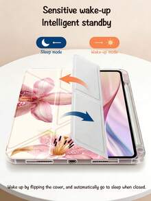 Ayotu Ốp lưng Four Pink Lilies hình phù thủy cho iPad A16, Pro 13, 12.9, 11, Air 11, 13, Mini, Air 11 inch, Kindle (thế hệ thứ 11 - ra mắt năm 2024), Kindle Paperwhite thế hệ thứ 12 năm 2024, Quà tặng cá nhân hóa, Quà tặng Ngày Valentine - Nhiều màu - Xem 9