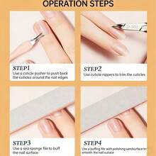 Bộ 7 dũa và đánh bóng móng tay hai mặt, độ nhám 100/180, khối đánh bóng móng, dũa móng tay dạng mút, dùng cho móng acrylic/móng tự nhiên. - Nhiều màu - Xem 7