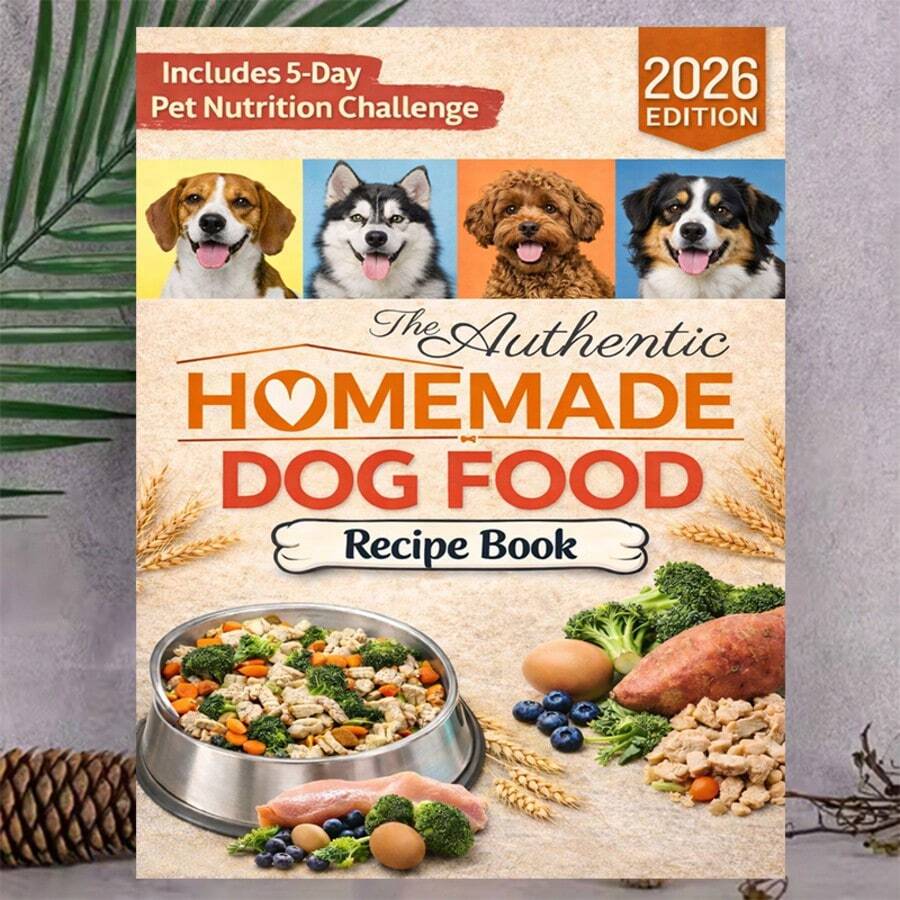 Dog Meal Planner Notebook – Homemade Dog Food Journal, Feeding Log Book, Nutrition Tracker & Pet Care Notes - Paperback - View 1