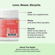 OLLY Probiotic + Prebiotic Gummy, Digestive Support And Gut Health, 500 Million CFUs, Fiber, Adult Chewable Supplement For Men And Women, Peach, 30 Day Supply - 30 Count - 營養補充品 - 查看 4