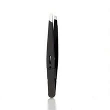 Pinça de sobrancelha de alta precisão em aço inoxidável (1 unidade), adequada para sobrancelhas, pelos finos e bigode. Ferramenta de corte com ponta plana ultrafina, ideal para uso doméstico e profissional. - Modelo atualizado - Ver 6