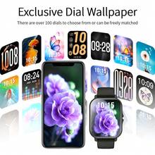Smart Watch With Call & Message Display, Music Player, Sports For Men & Women, Phone Connection, Fashion Smart Watch, Activity Tracking, Message Notification, Contacts, Call Log, Alarm, Remote Camera, Weather, Timer, Weather Information Display, Alarm, SMS Message Reminder, Electronic Wristwatch - Multicolor - View 3