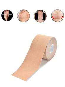 1pc Invisible Breast Lift Tape, Adhesive Chest Lifting Tape, Muscle Lifting Tape, Comfortable Perfect Body Shaping, Student Supplies - Multicolor - View 9