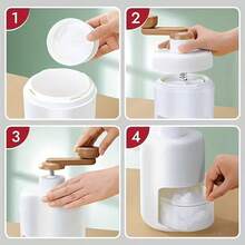 SOKANY 1 Portable Manual Ice Cube Chopper-Made Of Plastic, Suitable For Shaved Ice, Snow Cones And Fruit Jelly, With Ice Grid Plate-Ideal For Families, Parties, Outdoor Picnics And Barbecues, User-Friendly Design - View 4