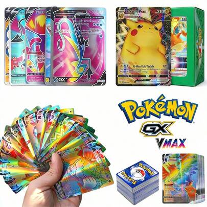 300pcs 200PCS Collection Card Card Collection Pocket Card Party Gift Collection Card Battle Card