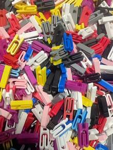 10 kẹp niêm phong túi đựng đồ ăn nhẹ - Kẹp niêm phong túi đựng thực phẩm bằng nhựa nhẹ và bền, dụng cụ nhà bếp, dụng cụ niêm phong kín khí có thể tái sử dụng cho túi đựng khoai tây chiên, túi đựng đồ ăn nhẹ, bảo quản thực phẩm đông lạnh, nhiều màu sắc khác nhau, lý tưởng cho nhà bếp, du lịch, dã ngoại và đựng thức ăn thừa trong các bữa tiệc. - Một kích cỡ phù hợp cho tất cả - Xem 5