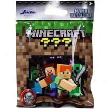Simba Minecraft JadaToys Official Licensed  Mini Figure Collection Series - Metal Blind Bag Mystery Box, Random Assorted Desktop Display Action Figures - Multicolor - View 13