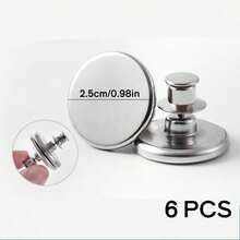 Bộ 2/4/6/8 kẹp rèm từ tính, kẹp rèm cản sáng không cần đóng đinh, quà tặng kẹp rèm từ tính cho sinh nhật, tốt nghiệp. - tròn - Xem 7