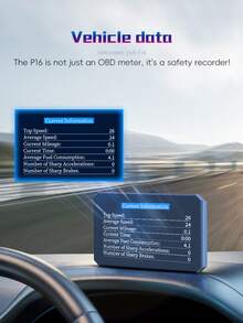 OBD2抬头显示器 - 高效驾驶 - OBD2 - 查看 9