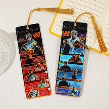 Fantasy And Cool Seven Kings Trial Novel Derivative Fan Acrylic Bookmark, Dragon Clan Blood Duel Design Reading Mark Game Fans Gift, Book Fans/Students/Youth Novel Enthusiasts. - Multicolor - View 13