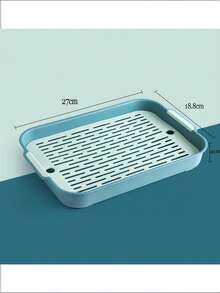 1pc PP Material Double-Layer Litter Box, Pet Toilet, Removable & Washable With Drainage Hole, Suitable For Cats, Small Dogs, Rabbits, Guinea Pigs And Other Small Animals, All Season Use - Multicolor - View 17