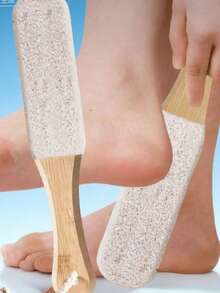 1 buah Alat Kikir Kaki Profesional, Pembersih Kaki, Kikir Kaki Batu Apung, Untuk Kulit Mati dan Tumit Pecah, Kikir Kaki Kayu Beech, Penghapus Kapalan, Penggosok Kaki, Alat Pedikur, Perlengkapan Pedikur Profesional, Menghilangkan Kulit Mati & Kapalan, Perawatan Kaki, Pijat Kikir, Untuk Pria dan Wanita. - Beraneka warna - View 3