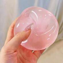 1pc Blue Coconut Oil Handmade Slow Rebound Squeeze Ball, 6cm Round Malt Squeeze Toy, Suitable For Holiday Gifts, Fun & Cute Gifts, Birthday Gifts, Easter Gifts, Halloween Gifts, Christmas Gifts, Party Favors - Multicolor - View 4